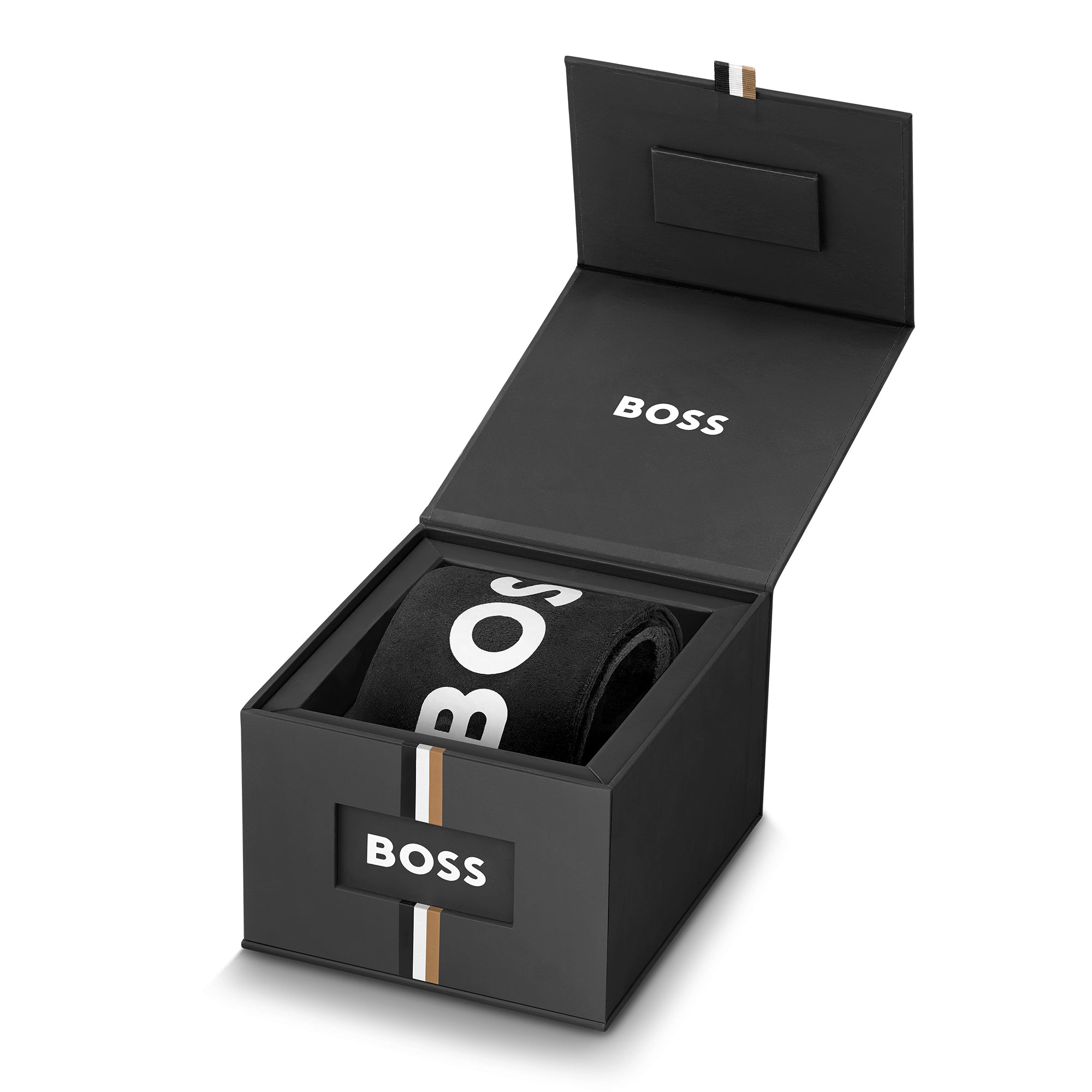 Gents BOSS Grand Prix 44 Chrono Black IP Watch