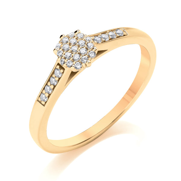 COG02 Round Engagement Ring