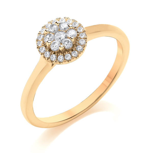 CRP01 Round Engagement Ring