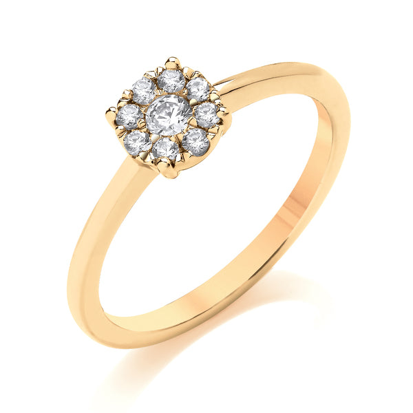CRP04 Round Engagement Ring