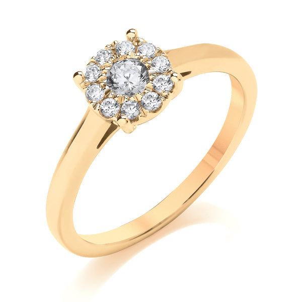 CRP05 Round Engagement Ring