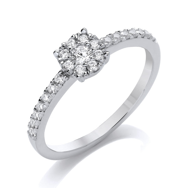 CRW02 Round Engagement Ring