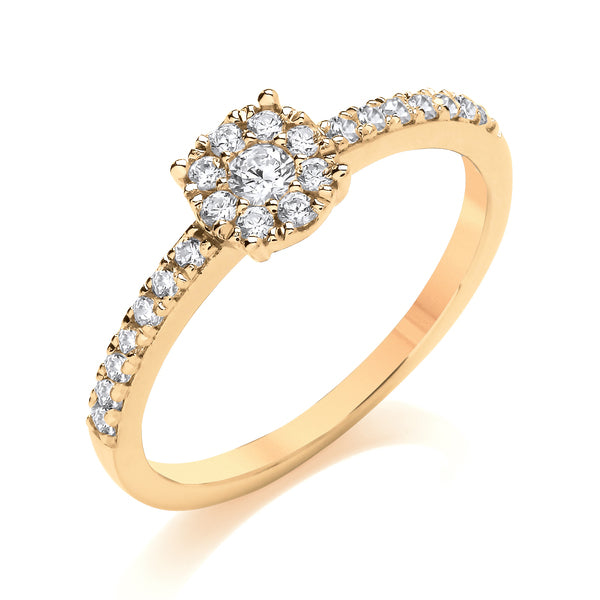 CRW02 Round Engagement Ring