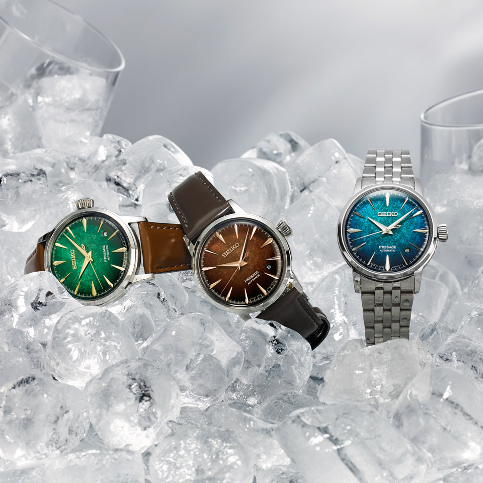 Seiko Presage Cocktail Time Crushed Ice ‘Emerald Mist’