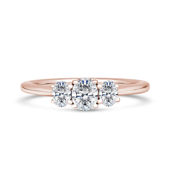 M3O01 Oval Engagement Ring